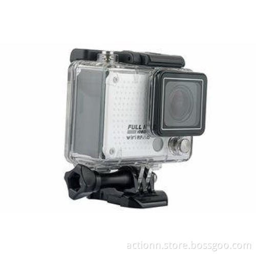 Portable White HD Helmet WIFI Action Camera Infrared Remote